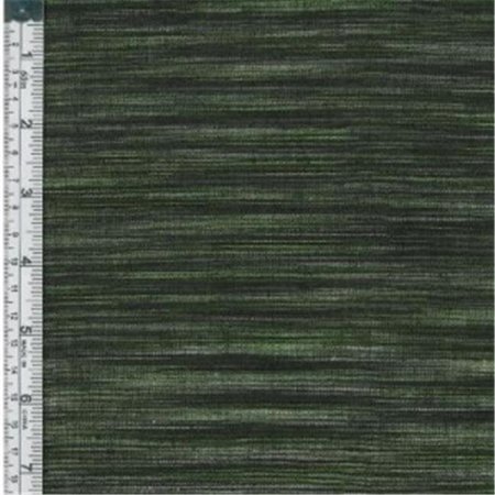 TEXTILE CREATIONS Textile Creations WR-29 Winding Ridge Fabric; Black And Lime Weft Ikat; 15 yd. WR-29